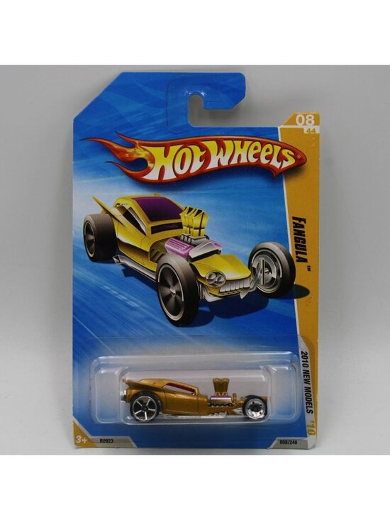 Hot Wheels Other - Hot Wheels Fangula Gold Metallic 2010 New Models '10 08/44 008/240